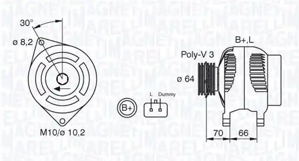 MAGNETI MARELLI 063310506010 MAGNETI MARELLI 063310506010