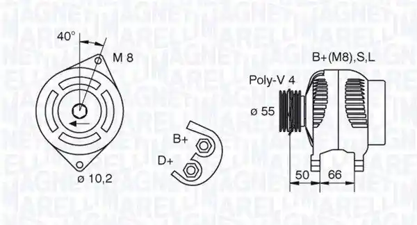 MAGNETI MARELLI 063321607010