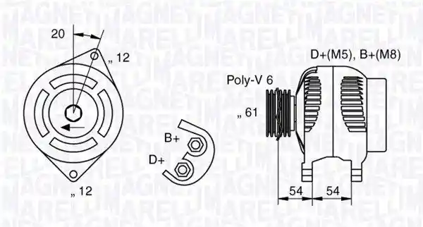 MAGNETI MARELLI 063321819010