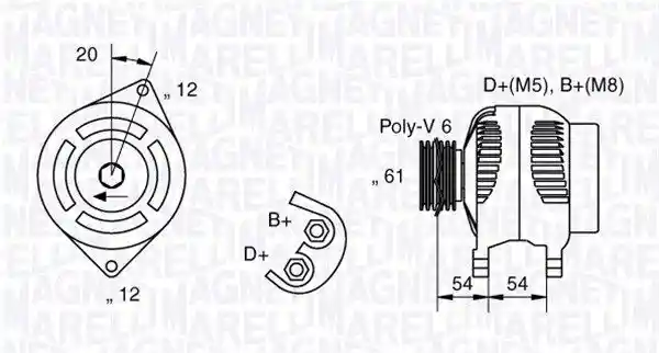 MAGNETI MARELLI 063321833010