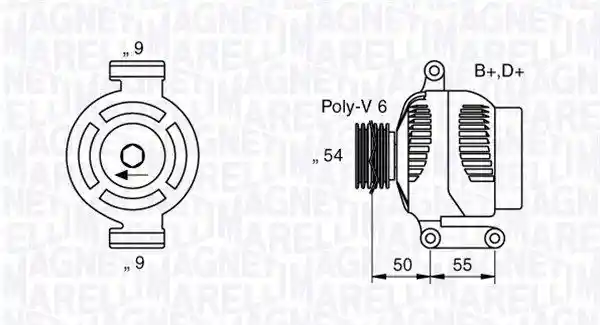 MAGNETI MARELLI 063358061010 MAGNETI MARELLI 063358061010