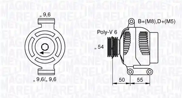 MAGNETI MARELLI 063358062010 MAGNETI MARELLI 063358062010