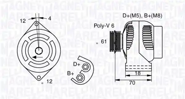 MAGNETI MARELLI 063377005010 MAGNETI MARELLI 063377005010