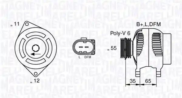 MAGNETI MARELLI 063377014010 MAGNETI MARELLI 063377014010