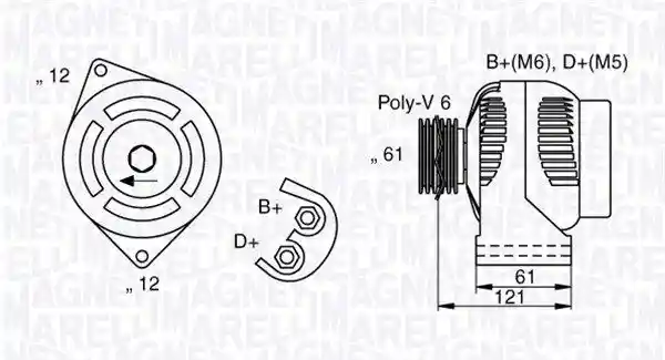 MAGNETI MARELLI 063377017010 MAGNETI MARELLI 063377017010