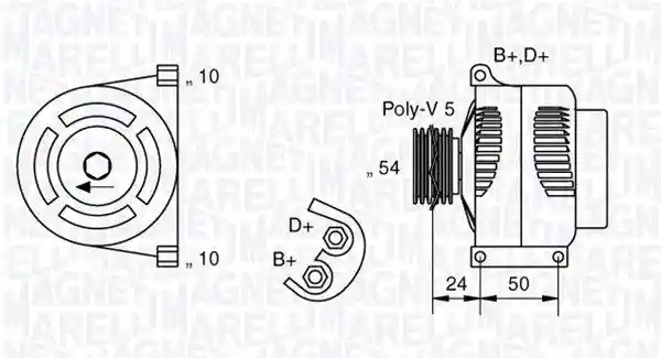 MAGNETI MARELLI 063377027010 MAGNETI MARELLI 063377027010