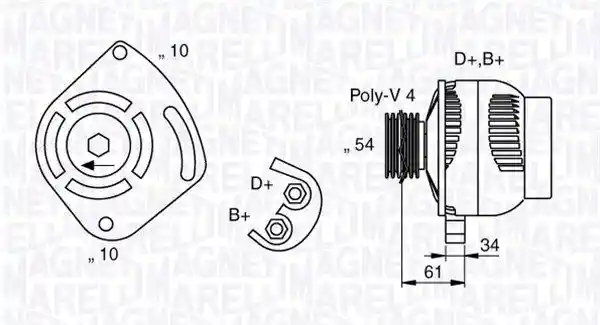 MAGNETI MARELLI 063377030010 MAGNETI MARELLI 063377030010