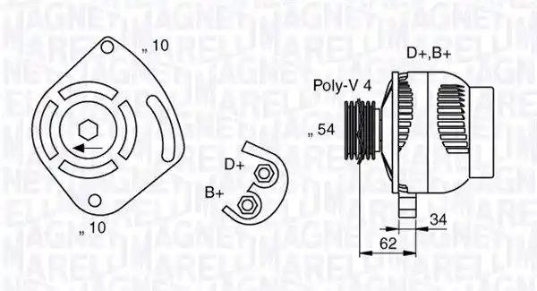 MAGNETI MARELLI 063377031010 MAGNETI MARELLI 063377031010