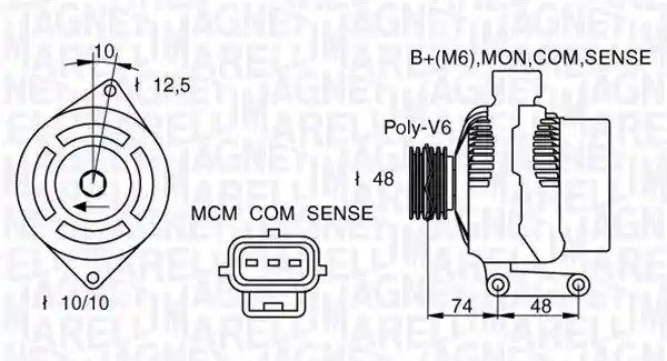 MAGNETI MARELLI 063377411010 MAGNETI MARELLI 063377411010