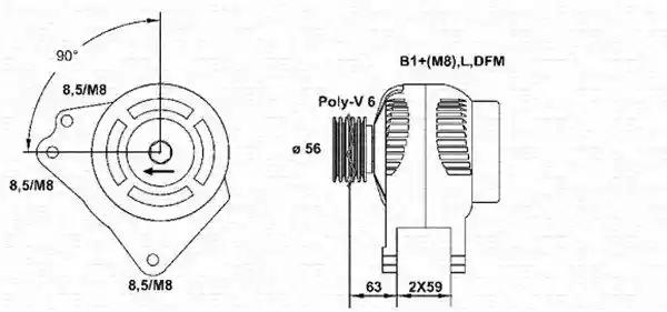 MAGNETI MARELLI 063533490010 MAGNETI MARELLI 063533490010