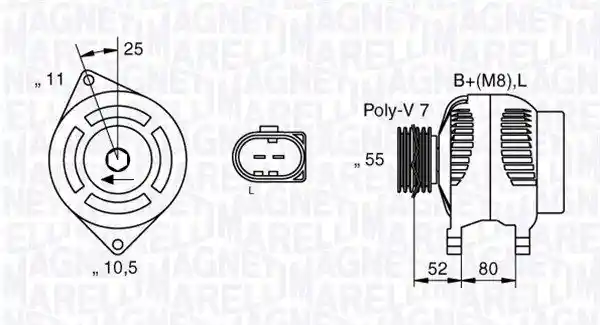 MAGNETI MARELLI 063535250200 MAGNETI MARELLI 063535250200