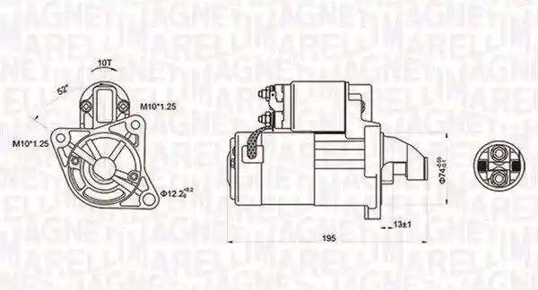 MAGNETI MARELLI 063721096010 MAGNETI MARELLI 063721096010