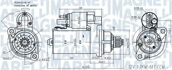 MAGNETI MARELLI 063721508010 MAGNETI MARELLI 063721508010