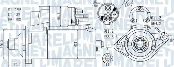 MAGNETI MARELLI 063721512010 MAGNETI MARELLI 063721512010
