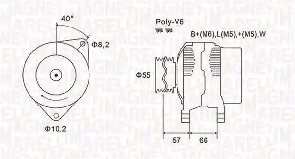 MAGNETI MARELLI 063731036010 MAGNETI MARELLI 063731036010