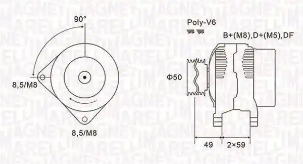 MAGNETI MARELLI 063731147010 MAGNETI MARELLI 063731147010