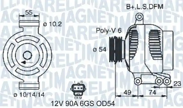 MAGNETI MARELLI 063731388310 MAGNETI MARELLI 063731388310