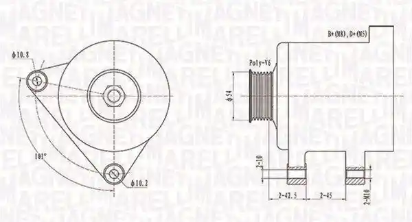 MAGNETI MARELLI 063731509010 MAGNETI MARELLI 063731509010