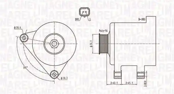 MAGNETI MARELLI 063731761010 MAGNETI MARELLI 063731761010