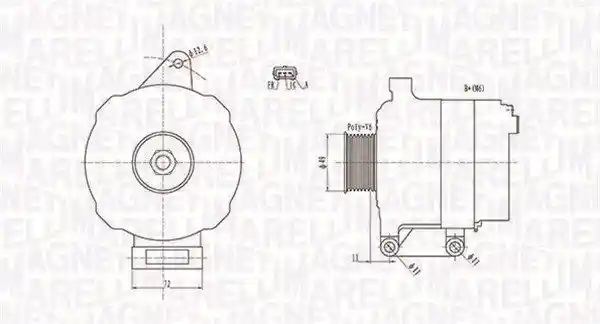 MAGNETI MARELLI 063731780010 MAGNETI MARELLI 063731780010