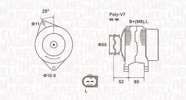 MAGNETI MARELLI 063731837010 MAGNETI MARELLI 063731837010