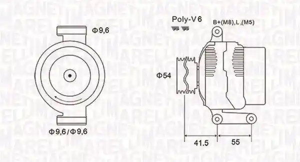 MAGNETI MARELLI 063731856010 MAGNETI MARELLI 063731856010