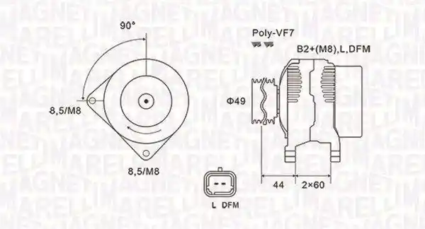 MAGNETI MARELLI 063731877010 MAGNETI MARELLI 063731877010