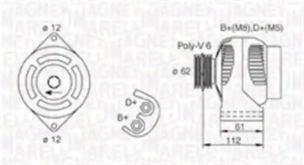 MAGNETI MARELLI 063731884010
