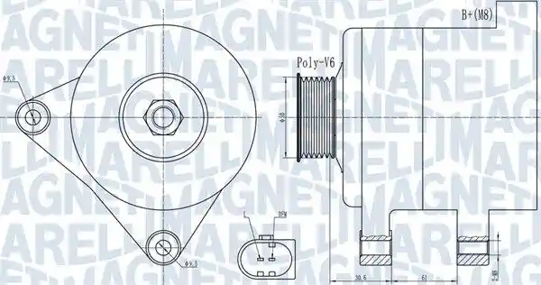 MAGNETI MARELLI 063731985010 MAGNETI MARELLI 063731985010