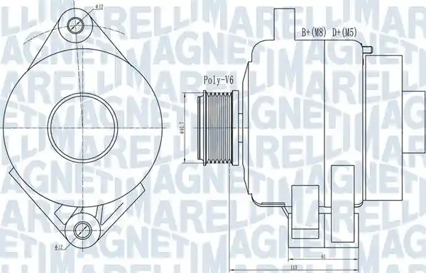 MAGNETI MARELLI 063731995010 MAGNETI MARELLI 063731995010