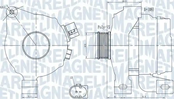 MAGNETI MARELLI 063732001010 MAGNETI MARELLI 063732001010