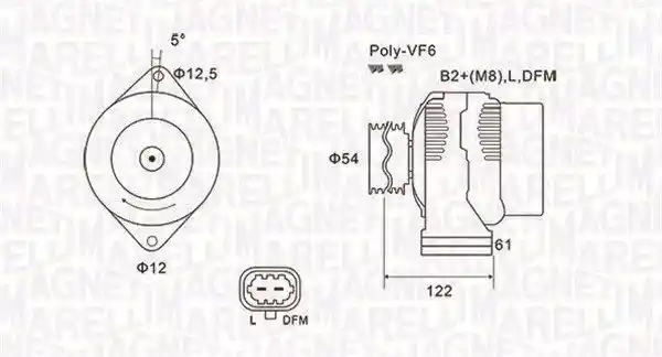 MAGNETI MARELLI 063732005010