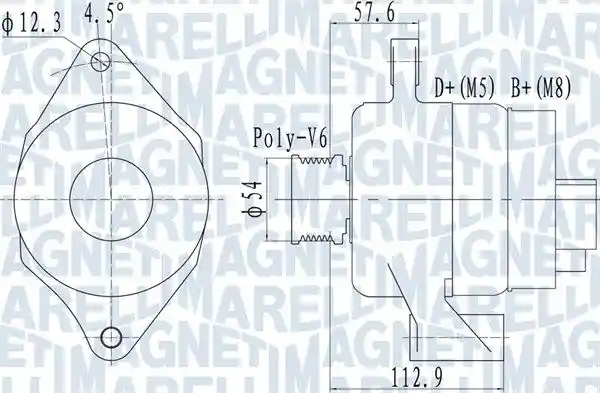 MAGNETI MARELLI 063732050010