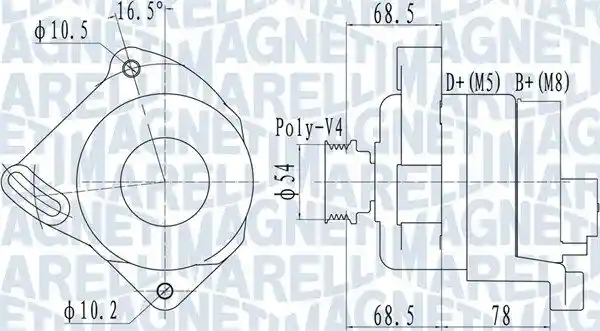 MAGNETI MARELLI 063732096010 MAGNETI MARELLI 063732096010
