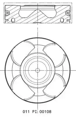 MAHLE 011 PI 00108 000