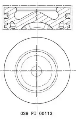 MAHLE 039 PI 00113 010 MAHLE 039 PI 00113 010