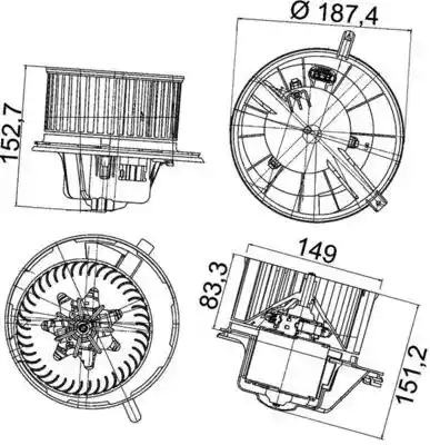 MAHLE AB 148 000P