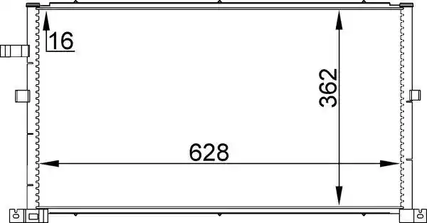 MAHLE AC 296 001S MAHLE AC 296 001S