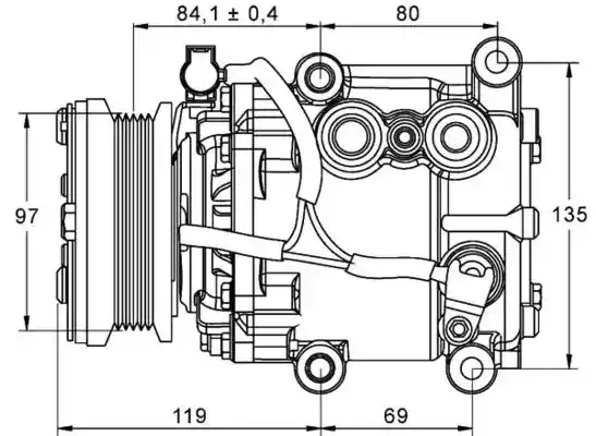 MAHLE ACP 106 000P