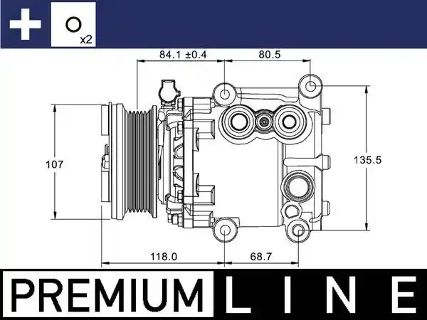 MAHLE ACP 1336 000P