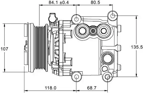 MAHLE ACP 1336 000P