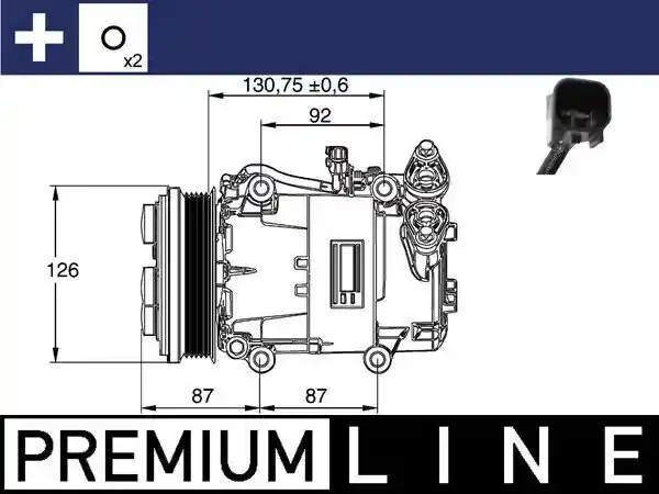 MAHLE ACP 54 000P