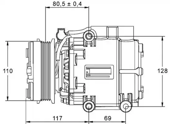 MAHLE ACP 858 000P