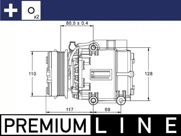 MAHLE ACP 858 000P