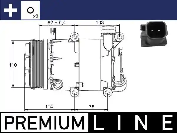 MAHLE ACP 864 000P