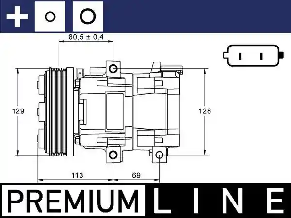 MAHLE ACP 88 000P