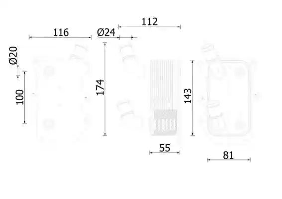 MAHLE CLC 276 000S