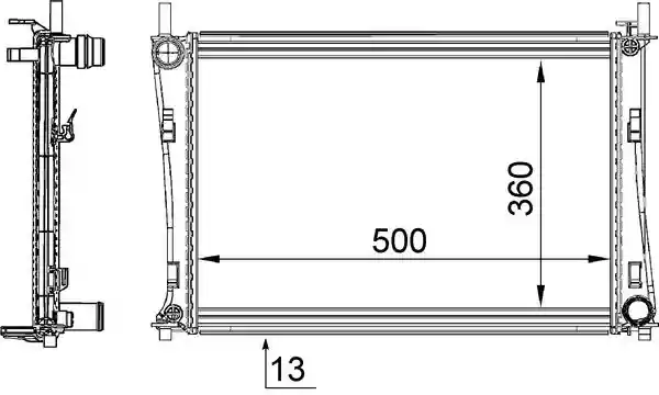 MAHLE CR 1355 000S