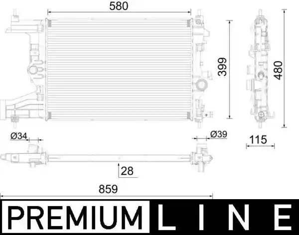 MAHLE CR 2116 000P MAHLE CR 2116 000P