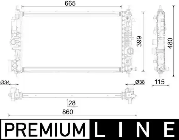 MAHLE CR 2593 000P MAHLE CR 2593 000P
